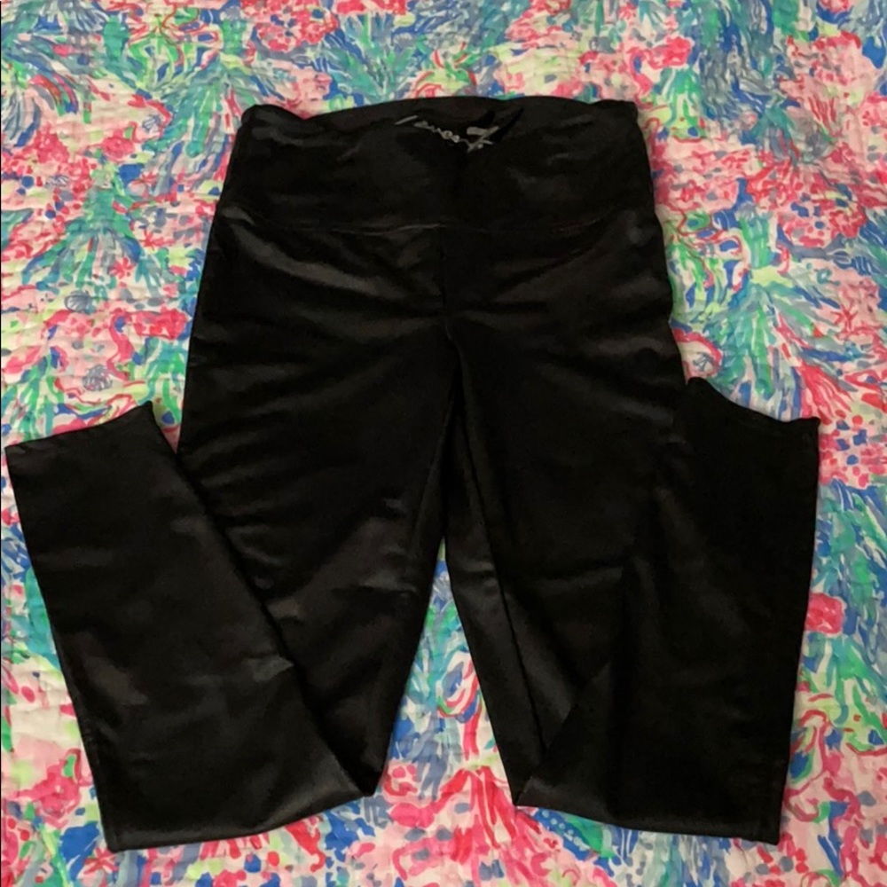 Pleather leggings